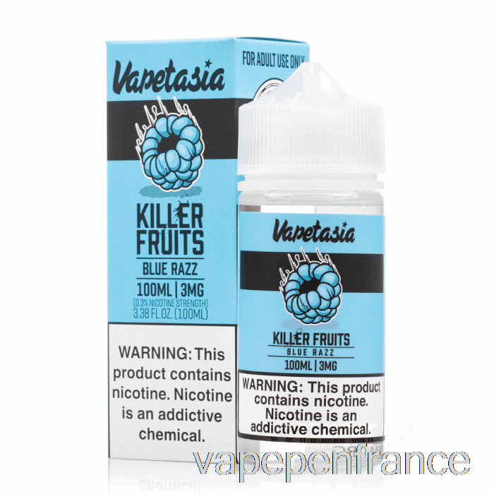 Blue Razz - Vapetasia - Stylo Vape 100ml 0mg